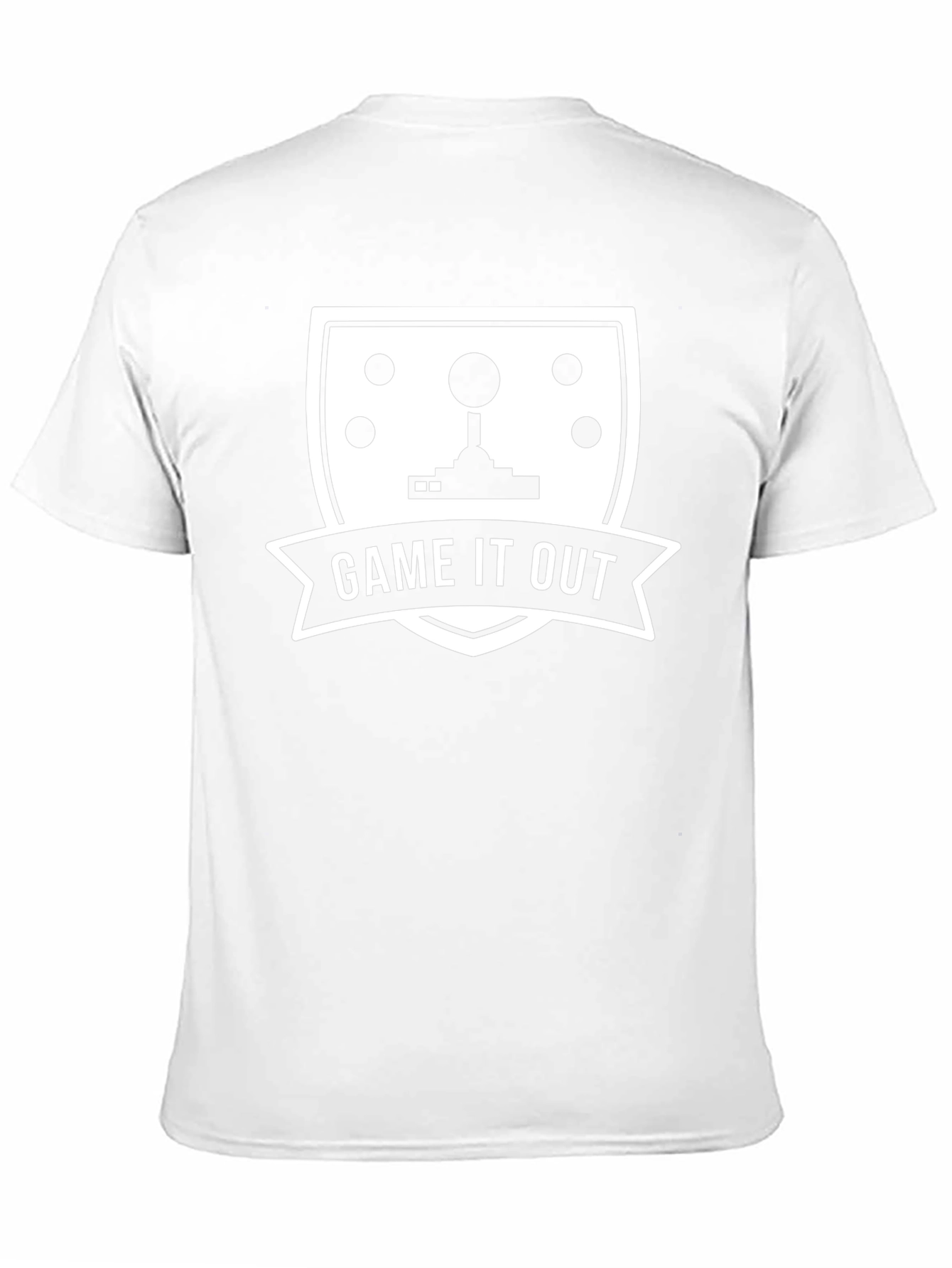 Game It Out Black T-Shirt - Retro Gaming