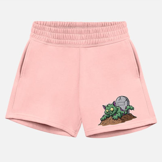 Zombie Cat Emerging from Grave Design